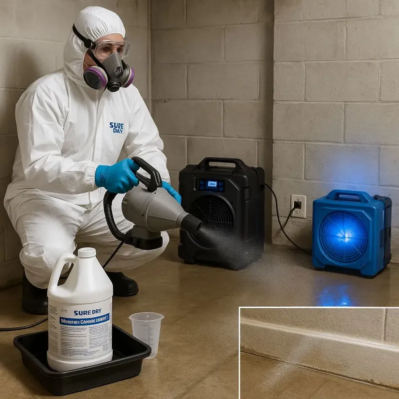 Sanitization and Odor Removal process in Winterville, GA