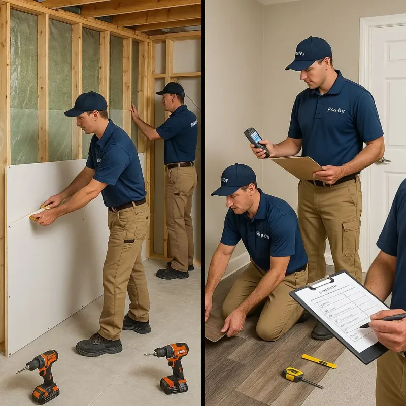 Repairs and Reconstruction process in Winterville, GA
