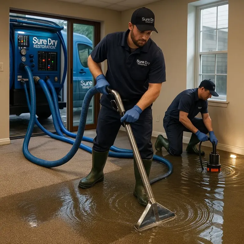 Water Extraction and Removal process in Winterville, GA